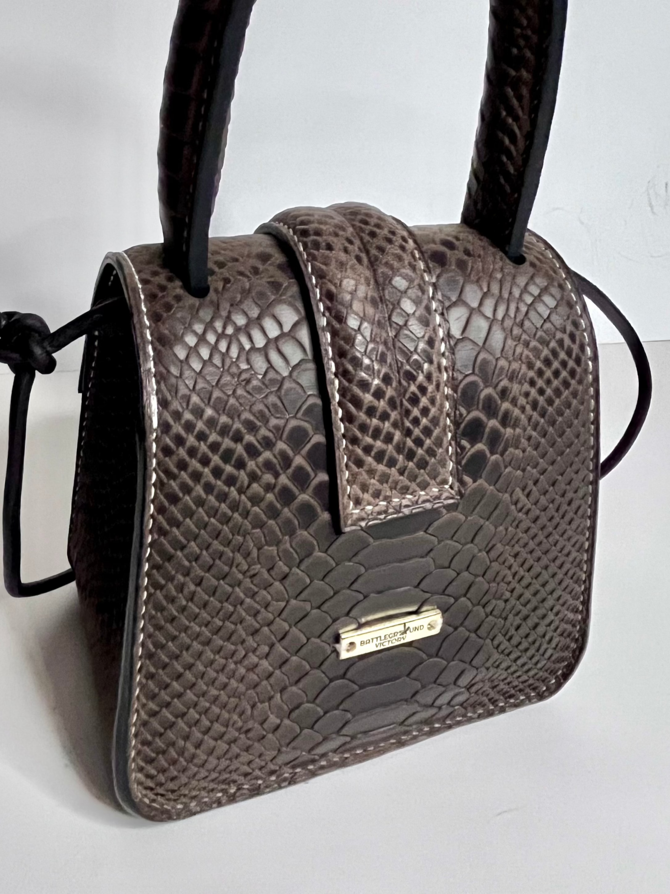 Bezalel - Mini Bag (Embossed Gator)