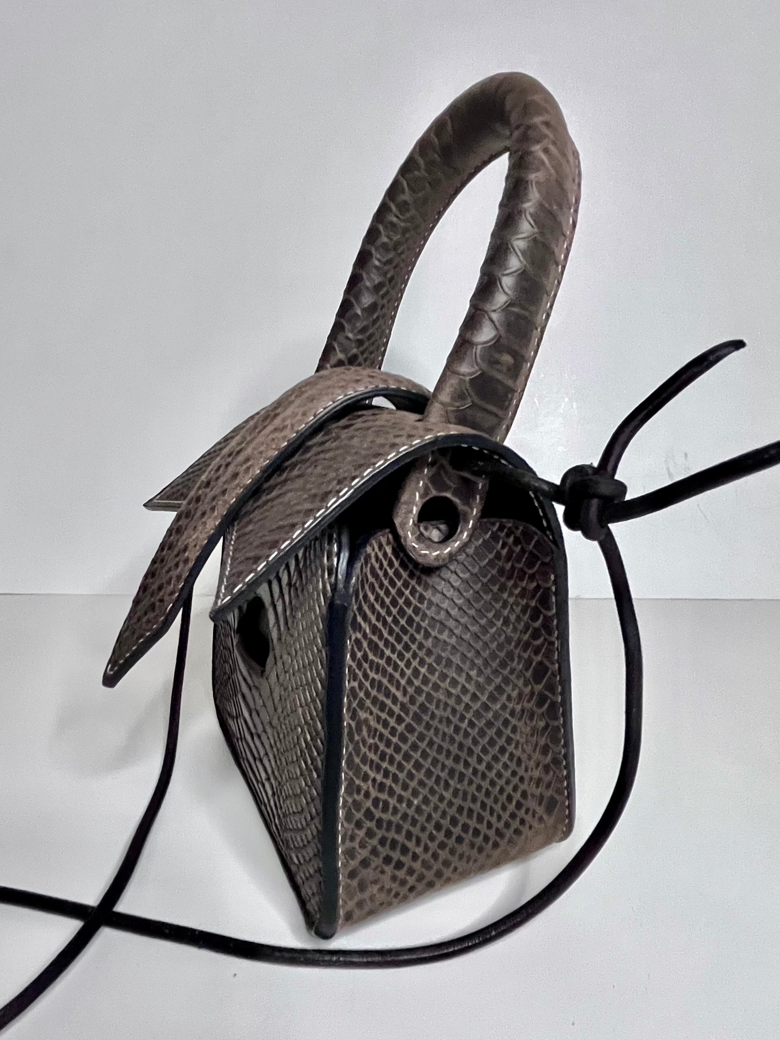Bezalel - Mini Bag (Embossed Gator)