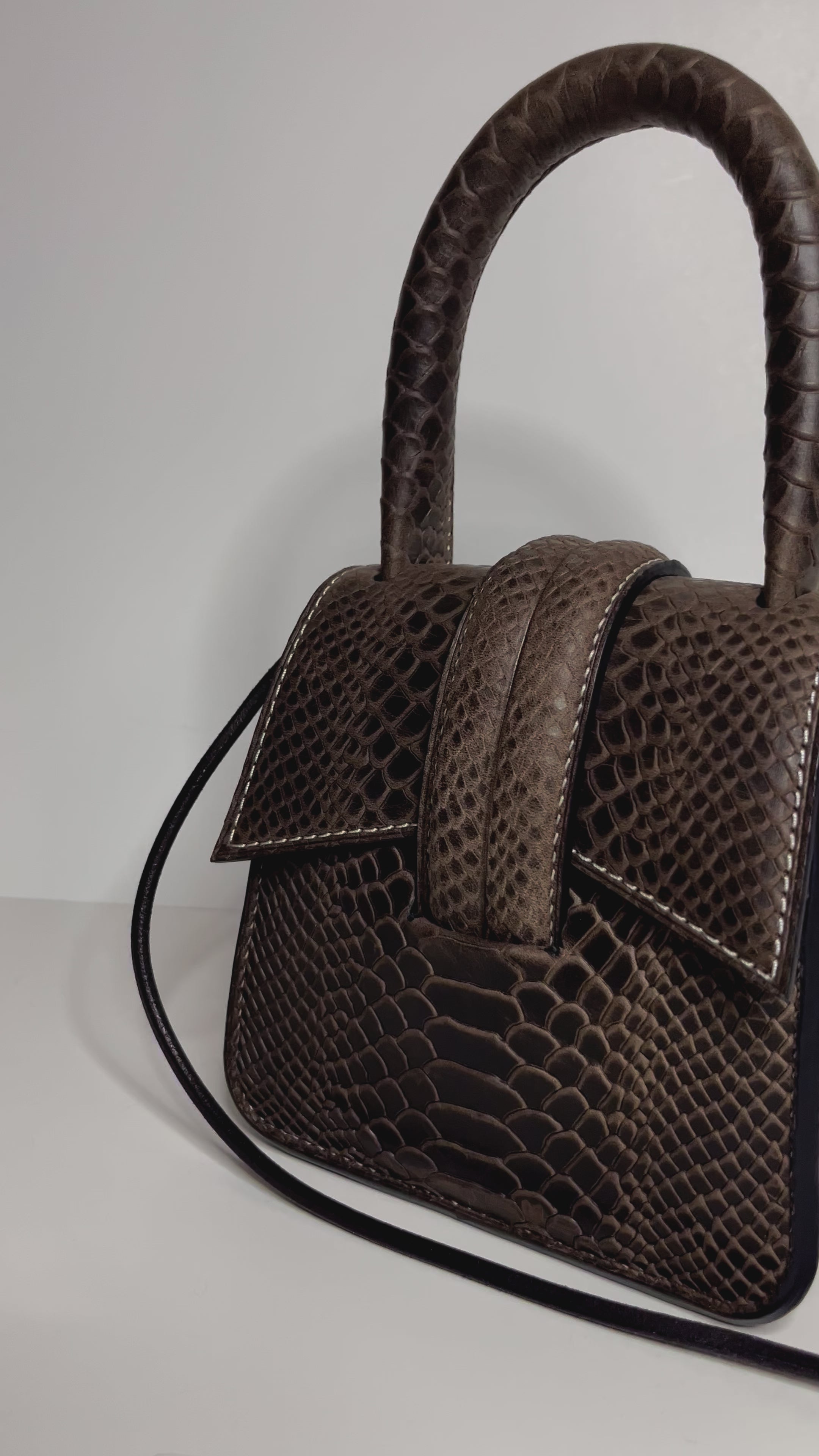 Bezalel - Mini Bag (Embossed Gator)